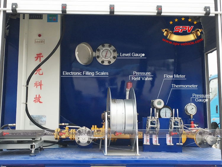 LPG Dispensing Truck HOWO - Device Detail